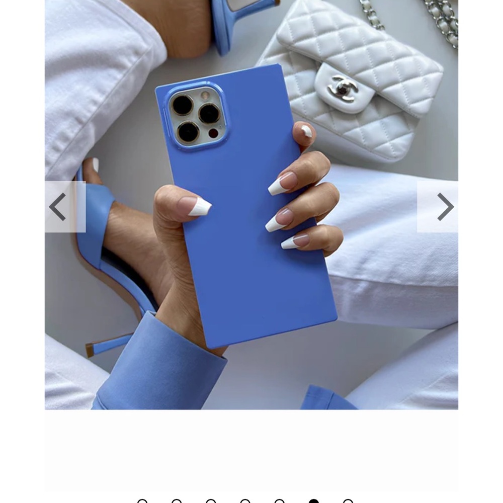 FLAUNT Square Designer Case and Ring Stand for iPhone 14 Pro